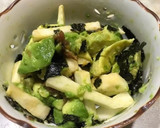 簡単！叩き長芋と海苔の梅酢和え。作り方9写真