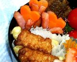 ウィンナーのハート写真立て作り方4写真