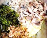 高野豆腐と自然薯の低糖質お好み焼き作り方5写真