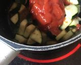 ズッキーニのトマト煮♡ご飯のせ作り方4写真