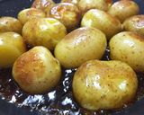 新じゃがの こってり ごまバター照焼き作り方5写真