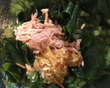 ★混ぜるだけ！酢玉ねぎでワカメのサラダ★作り方4写真