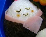 キャラ弁♪おひなさま弁当♪作り方7写真