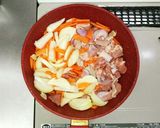 ☆鶏もも肉のニンニク野菜炒め作り方9写真