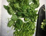 ふわふわ鶏だんごのパクチーソースがけ作り方5写真