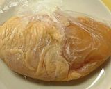 我が家の定番♪サラダチキンとおまけスープ作り方1写真