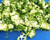 アレンジ冷や奴〜オクラと塩昆布〜作り方1写真