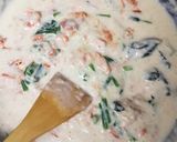 サーモンとほうれん草のクリームパスタ作り方9写真