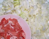 豚肉とキャベツのスパゲティ☆ボロネーゼ風作り方2写真