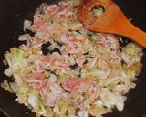 豚肉とキャベツのスパゲティ☆ボロネーゼ風作り方4写真