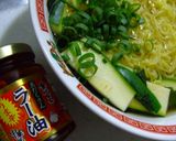 ズッキーニの白湯ラーメン作り方4写真