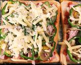 食パンピザ（ミックスピザ）作り方9写真