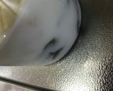 簡単！小松菜のミルクジュース作り方1写真
