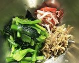 【10分レシピ】茗荷と小松菜のナムル作り方5写真