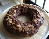 チョコバナナのパリブレスト作り方3写真