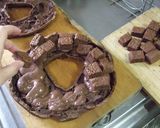 チョコバナナのパリブレスト作り方8写真