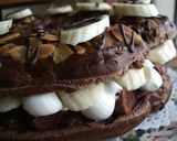 チョコバナナのパリブレスト作り方12写真