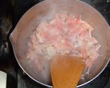 甘エビのトマトクリームパスタ作り方2写真
