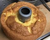 シフォンケーキにクリームを塗る作り方1写真