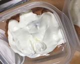 シフォンケーキにクリームを塗る作り方9写真