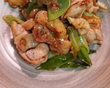 鶏とたっぷりネギ炒め作り方4写真