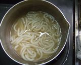 残り物のカレー＆味噌汁でカレーうどん作り方3写真