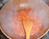 甘エビのトマトクリームパスタ作り方6写真