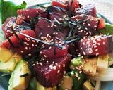 簡単！鰹とアボカドのヘルシースタミナ丼作り方3写真
