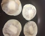 簡単！納豆チーズ餃子皮焼き作り方4写真