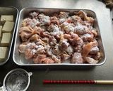 簡単、豆腐入りヤンニョムチキン。作り方2写真