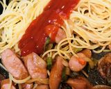 甘く懐かしい☆スパゲティ・ナポリタン作り方4写真