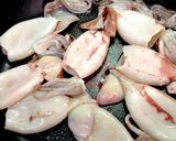 イカの炒め煮作り方1写真