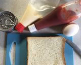 パン1枚で簡単！なんちゃってホットサンド作り方1写真