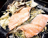 【時短】乗せるだけ鮭と野菜の蒸し焼き作り方5写真