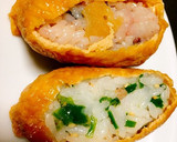 娘の節約お弁当 残りご飯でいなり寿司作り方3写真
