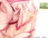 紫玉ねぎのホエー漬け作り方1写真