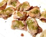 鶏モモ肉のワサビ焼き作り方3写真