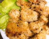 胸肉の味噌パン粉焼き作り方4写真
