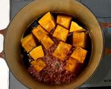 ひき肉でおかず感アップ かぼちゃの煮物作り方5写真