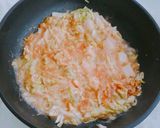 *たらこもちチーズもんじゃ焼き*作り方7写真