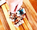 簡単☆アコーディオン＊イワシポテト作り方1写真