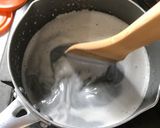 もちもちごま豆腐~黒胡麻~作り方2写真