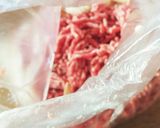 牛乳パックで春キャベツのミートローフ作り方3写真