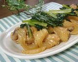 酢玉ネギ活用☆鶏とセロリのさっぱり煮作り方7写真
