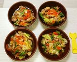 ☆鶏もも肉のニンニク野菜炒め作り方13写真