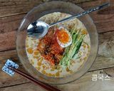 雑誌搭載！豆乳の素麺･コングクス콤국스作り方5写真