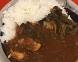 ☕サバと小松菜の喫茶店家カレー作り方21写真