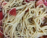 簡単美味しいな冷たい冷たいトマトパスタ作り方5写真