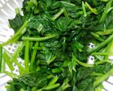ほうれん草ゴマ和え作り方1写真