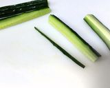 きゅうり竹輪の明太マヨ和え＊時々大葉添え作り方4写真